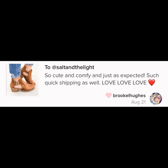 LAST 1️⃣ Camel Ankle Strap Cut Out Boot - Picture 5 of 6